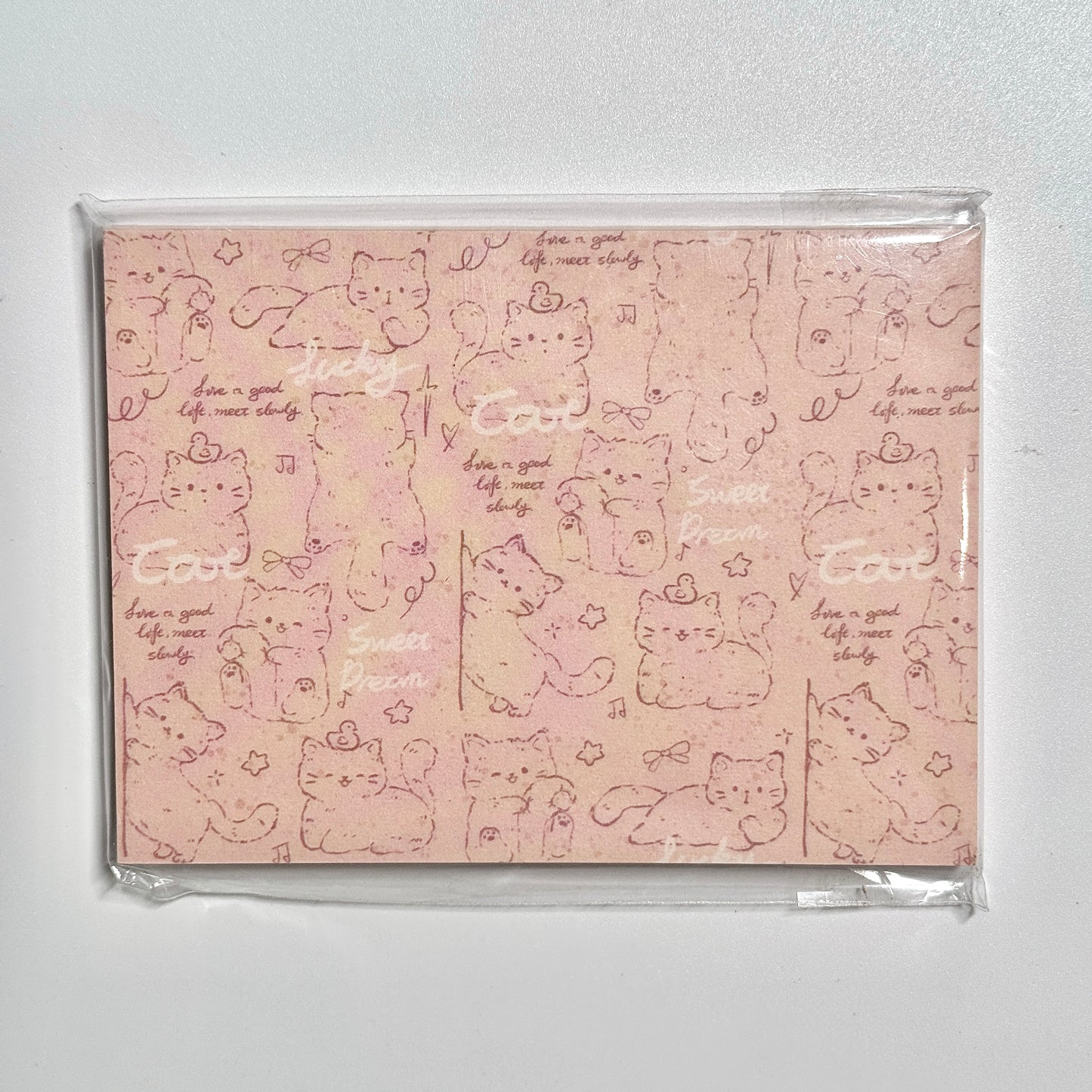 Kawaii Stationery Sugar Tales Memo Pad - 3.15 in x 4.3 in, 50 sheets, 1 unit