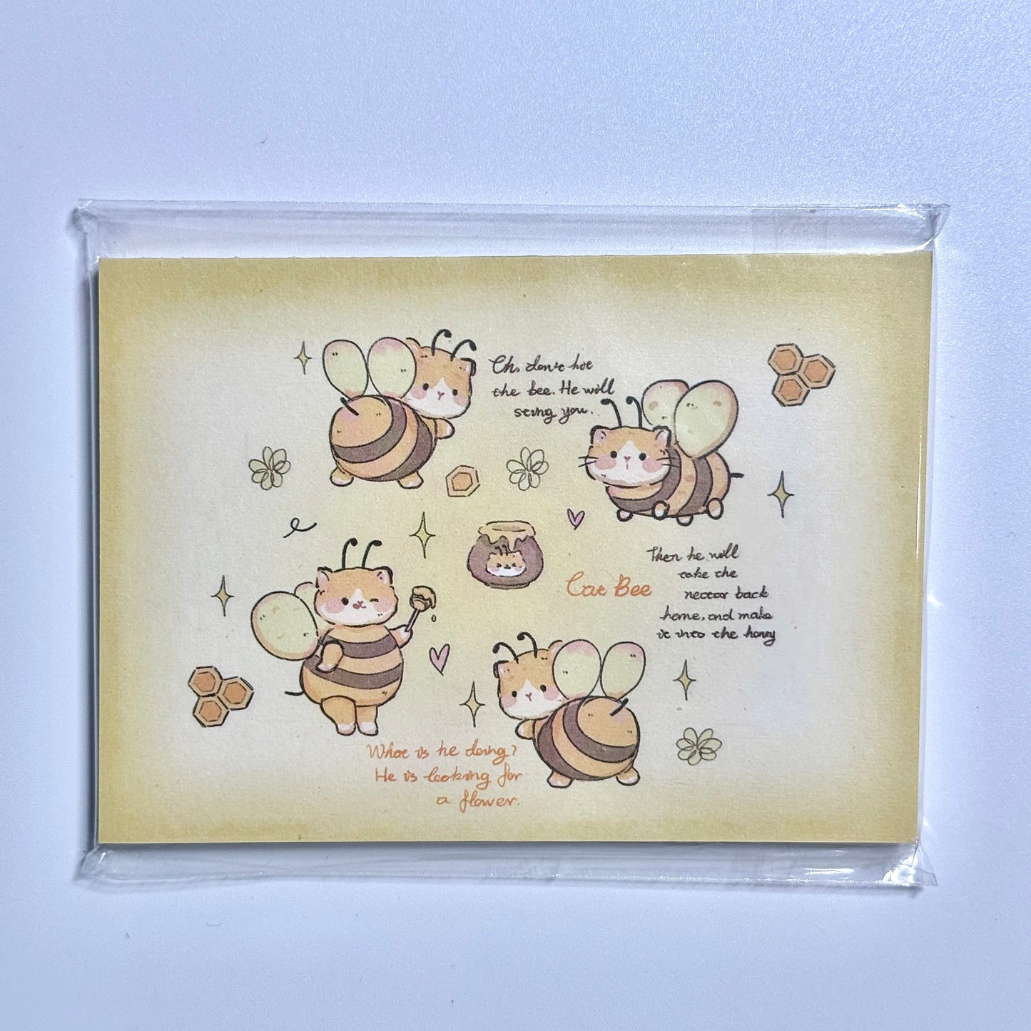 Kawaii Stationery Sugar Tales Memo Pad - 3.15 in x 4.3 in, 50 sheets, 1 unit