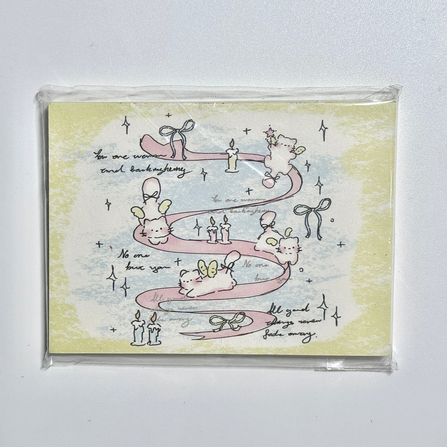 Kawaii Stationery Sugar Tales Memo Pad - 3.15 in x 4.3 in, 50 sheets, 1 unit