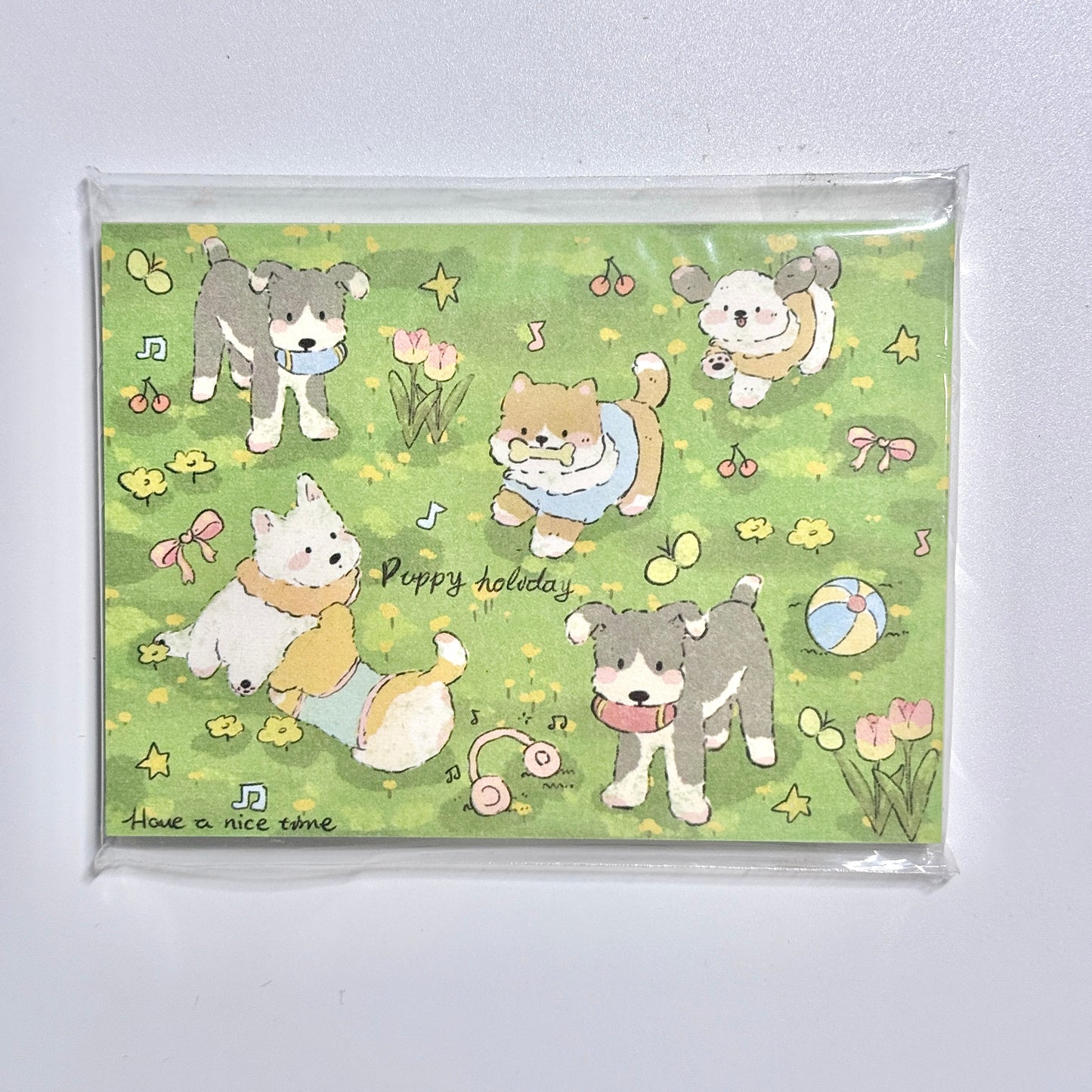 Kawaii Stationery Sugar Tales Memo Pad - 3.15 in x 4.3 in, 50 sheets, 1 unit