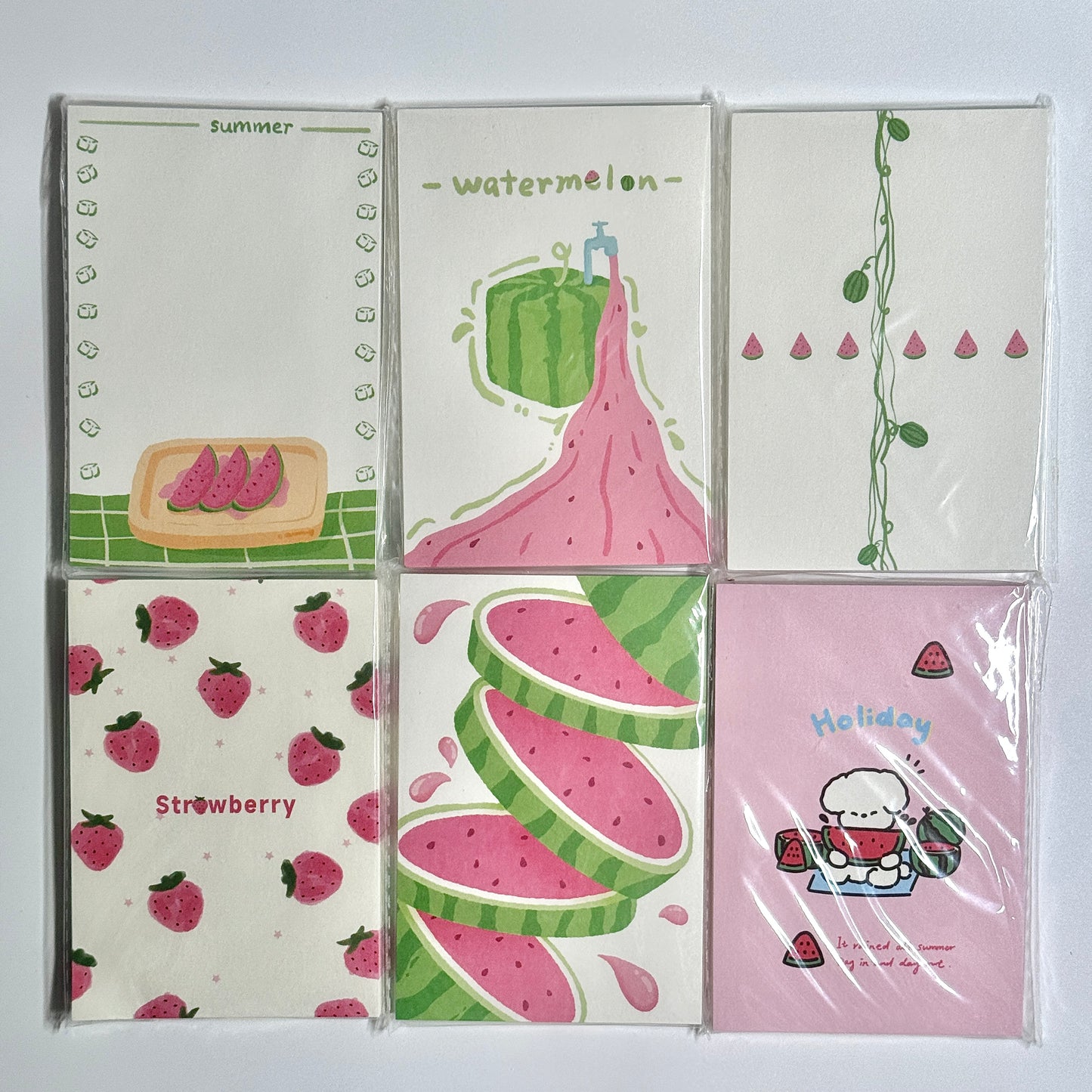 Afternoon Tea Time Memo Pad - 50 sheets, 1 unit