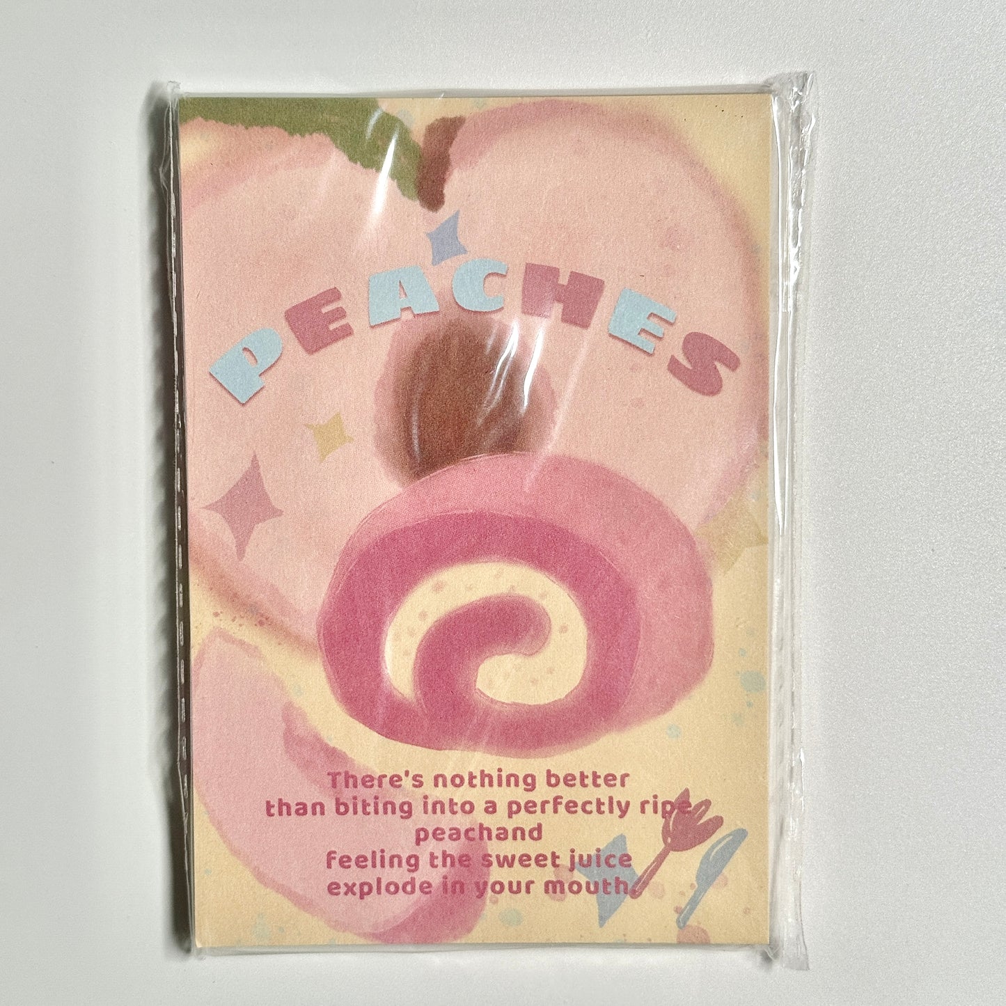 Afternoon Tea Time Memo Pad - 50 sheets, 1 unit