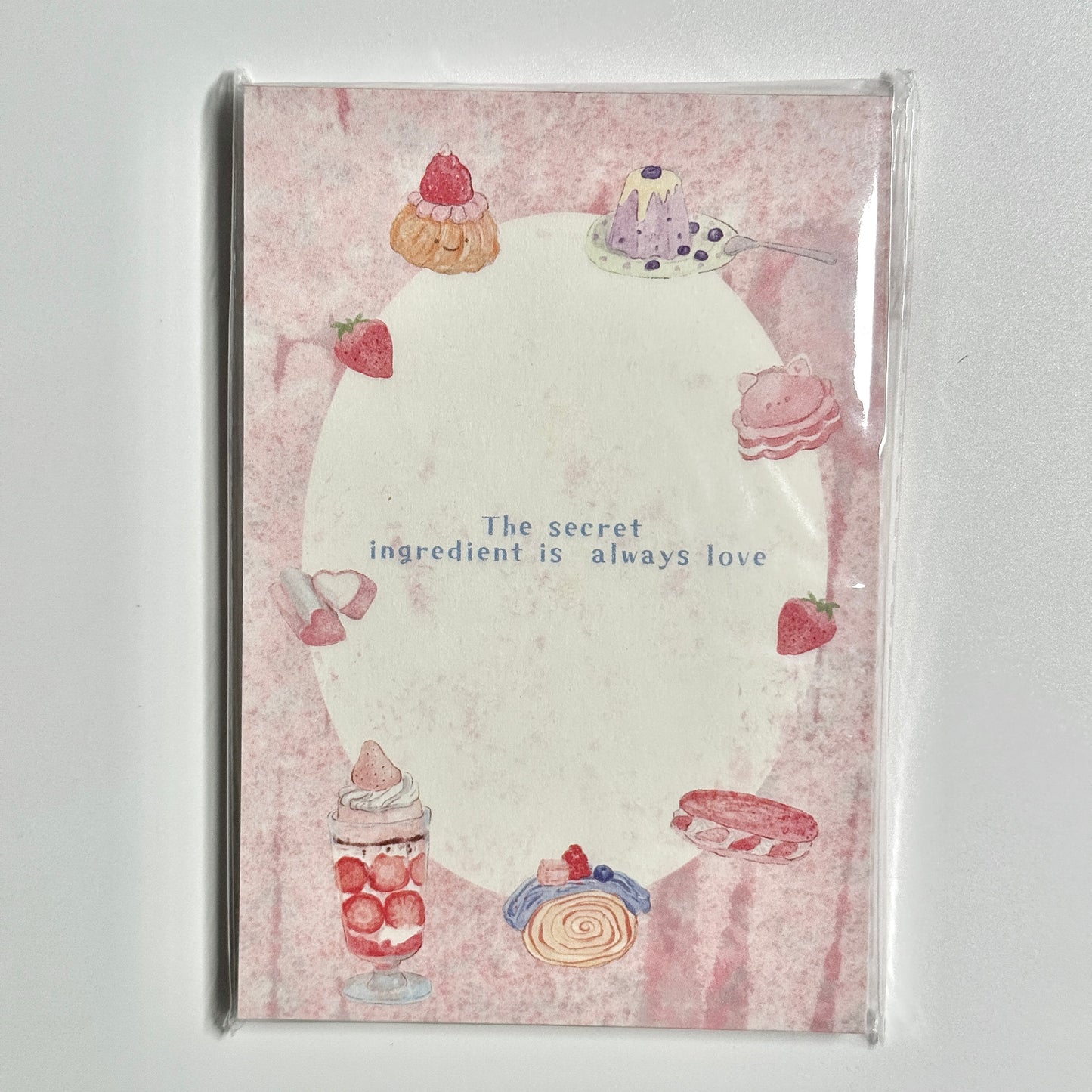 Afternoon Tea Time Memo Pad - 50 sheets, 1 unit