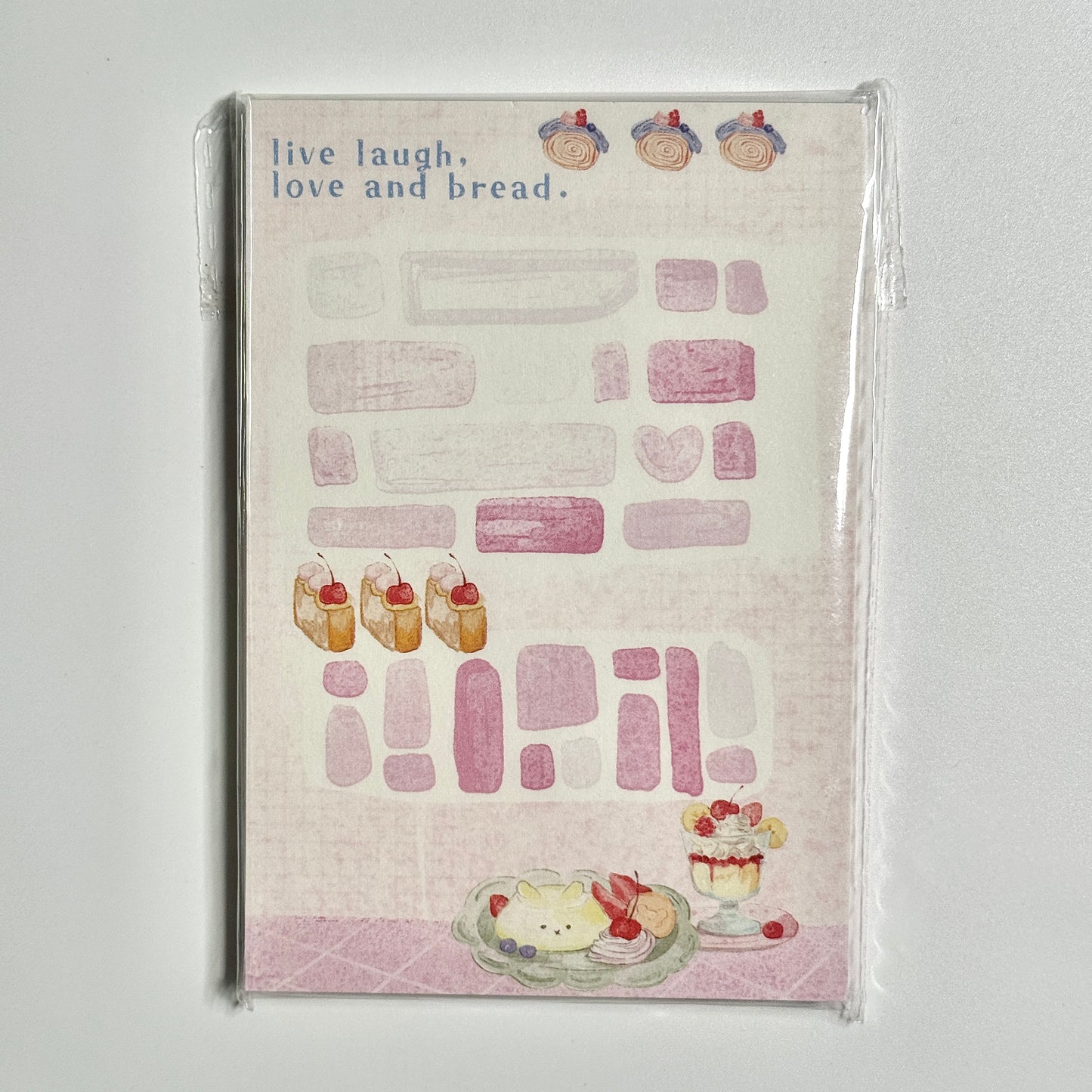 Afternoon Tea Time Memo Pad - 50 sheets, 1 unit