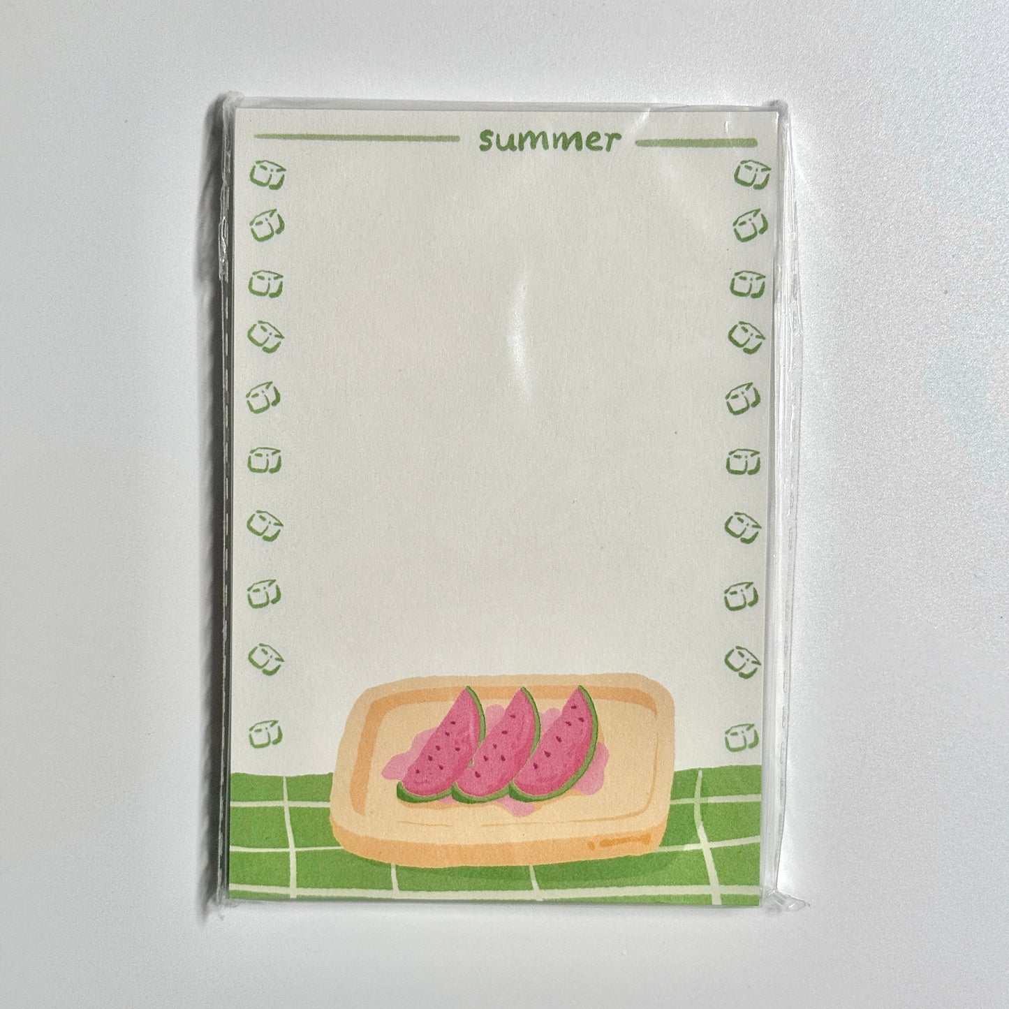Afternoon Tea Time Memo Pad - 50 sheets, 1 unit