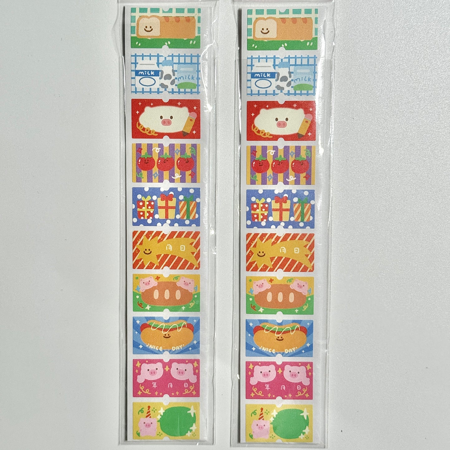 Kawaii Planner Stickers Index Stickers Bookmarks Index Tabs Labeling Tabs Sample Pack