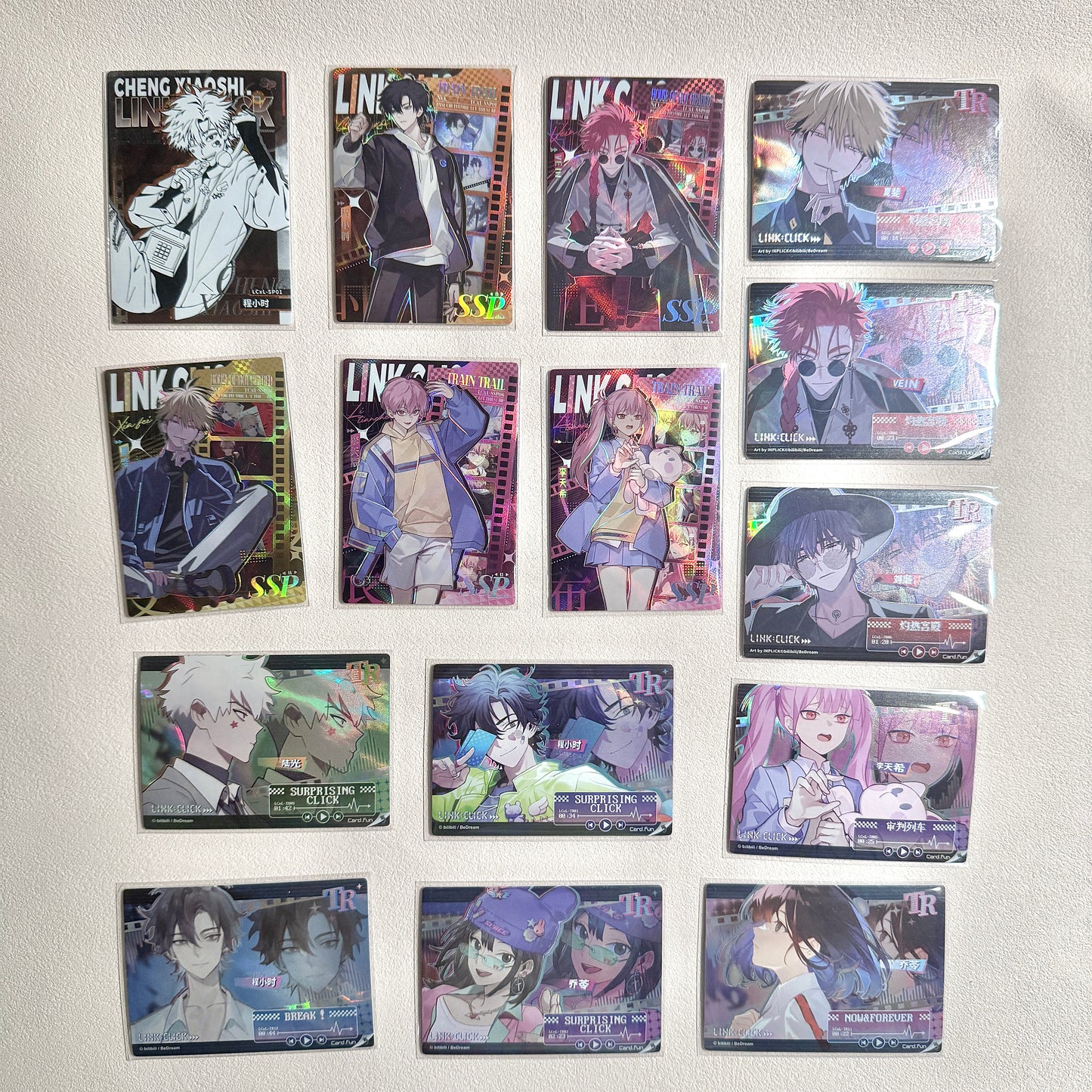 CardFun Surprised Series Link Click Rare Card - SSP, SP, MR