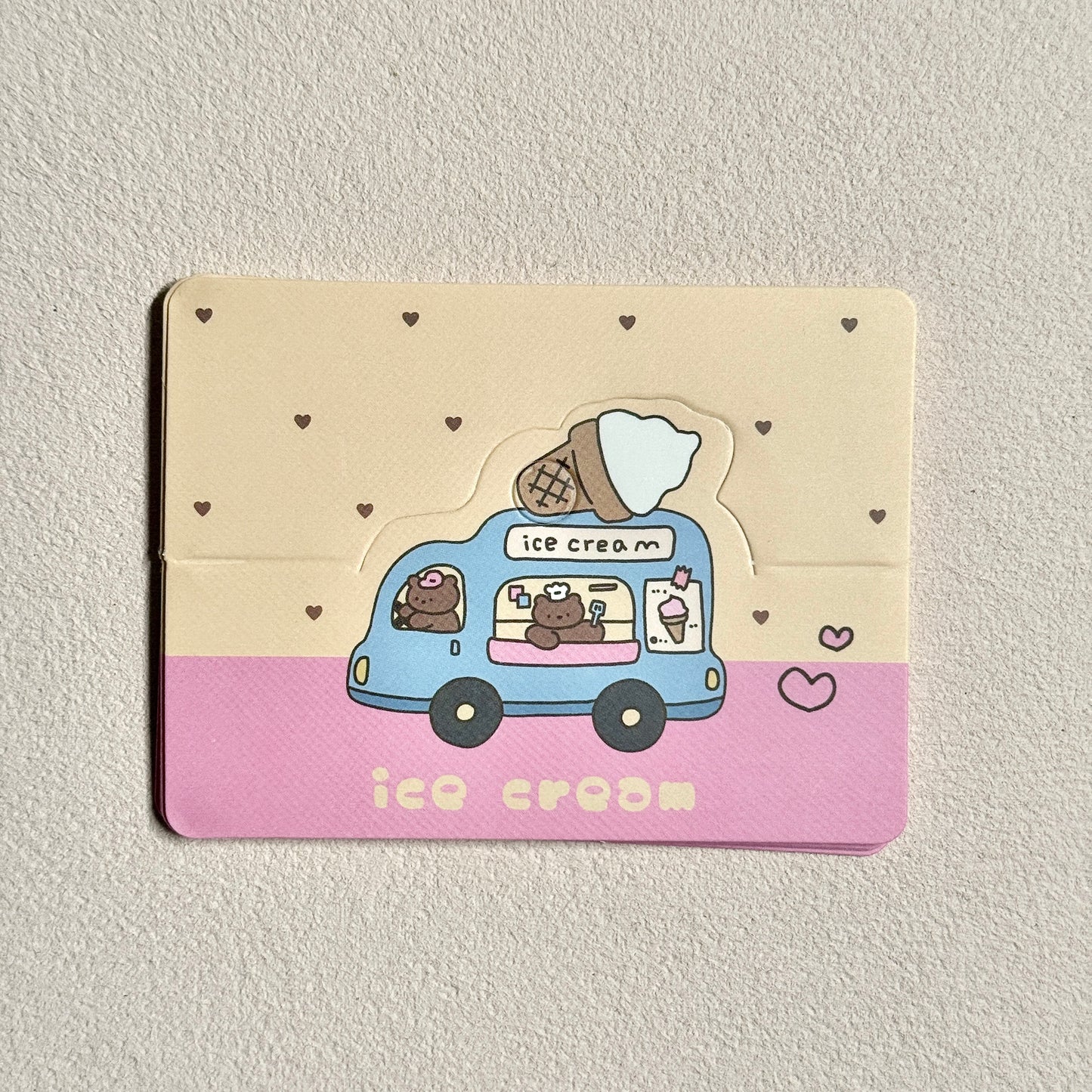 Die Cut Head Cards - 3.15 in
